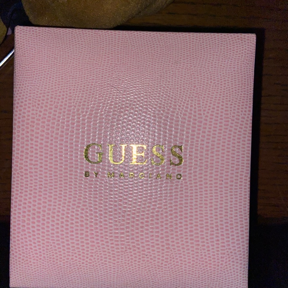 Pink guess gift box